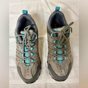 Merrell Gray and Teal Women's Athletic Shoes